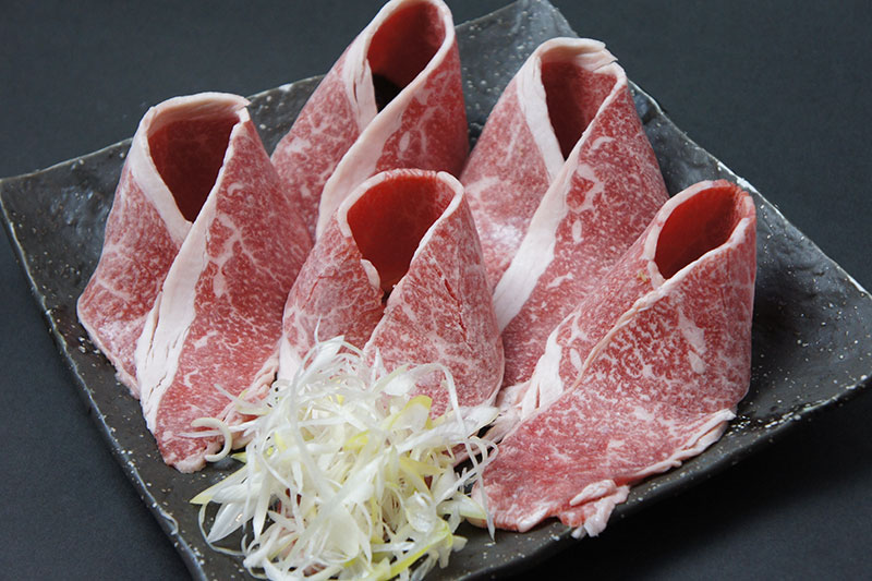 肩ロースの焼きしゃぶ